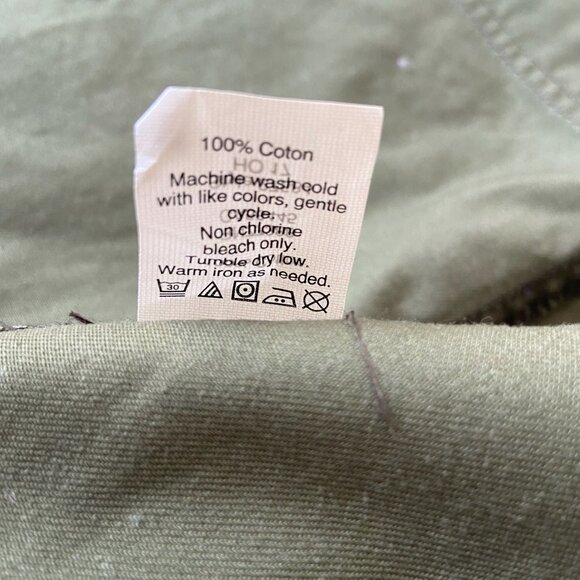 EUC J. Crew Black Utility Field Jacket | Classic Cotton with Gold Hardware Sz S - Picture 7 of 9